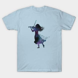 Galaxy Violinist T-Shirt